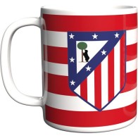 Taza Cerámica Atlético de Madrid en Caja