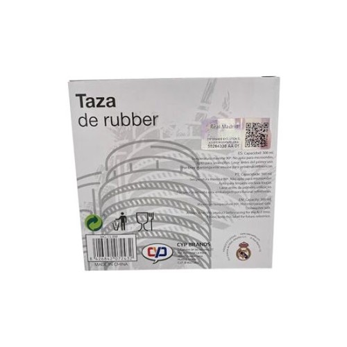 Real Madrid Taza Rubber