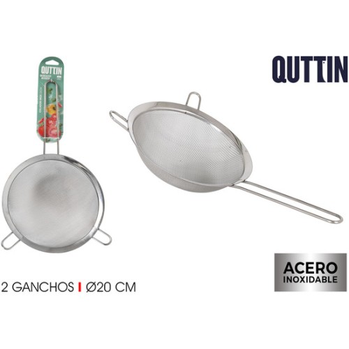 Colador Acero Inox 20cm Quttin