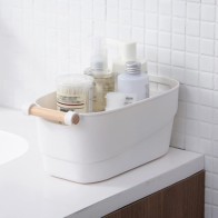 Multi-Purpose Basket with Wooden Handles