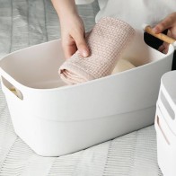 Multi-Purpose Basket with Wooden Handles