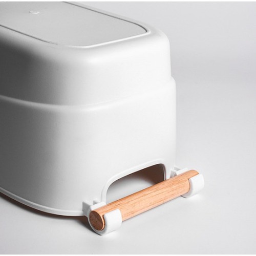 Multi-Purpose Basket with Wooden Handles