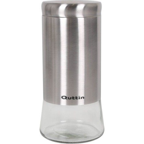 Tarro de vidrio/acero 1700ml Quttin