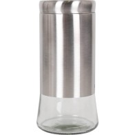 Tarro de vidrio/acero 1700ml Quttin