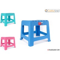 Comfortime Plastic Stool 31x30x30cm