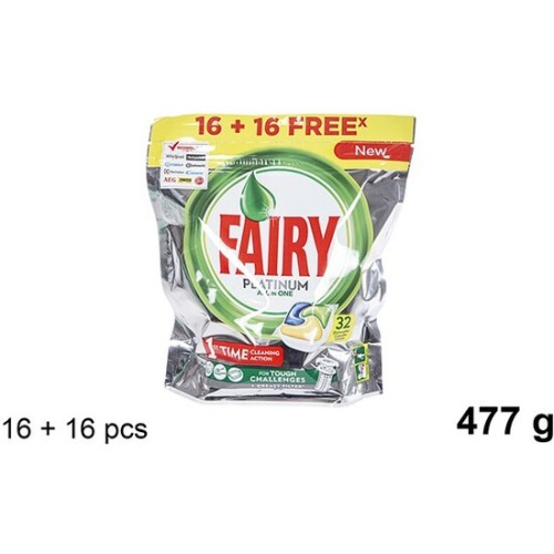 Fairy Dishwasher 15+15 Platinum Capsules