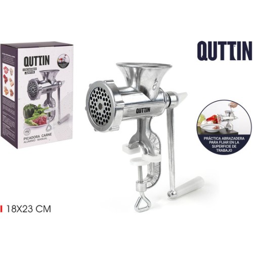 Manual Meat Grinder Aluminum Quttin