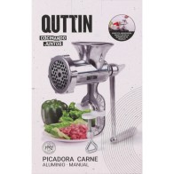 Picadora Carne Manual Alumino Quttin