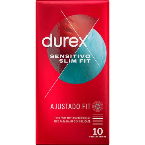 Durex Sensitivo Suave Slim Fit 10uds Para Placer