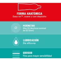 Durex Sensitivo Suave Slim Fit 10 Pack for Pleasure
