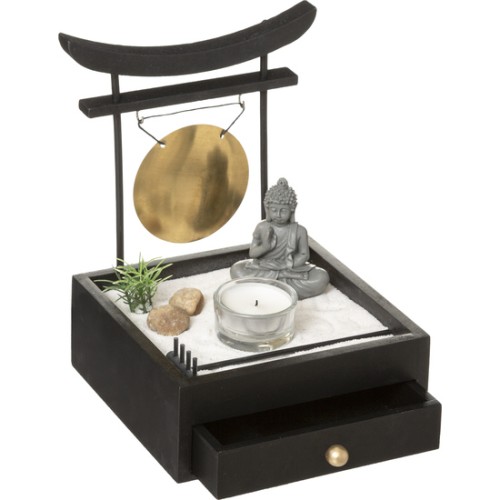 Zen Garden with Drawer Set - Enhance Relaxation and Mindfulness