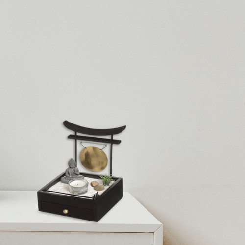Zen Garden with Drawer Set - Enhance Relaxation and Mindfulness