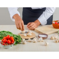 20cm Pressed Aluminum Induction Frying Pan Quttin