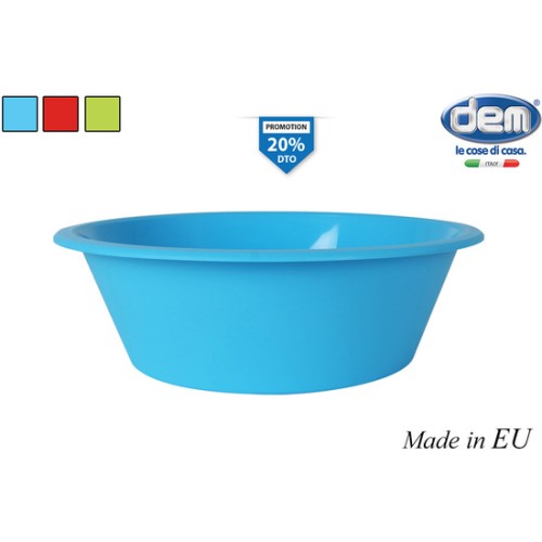 Tulum Round Basin 5.7L - 34cm - Essential Household Item