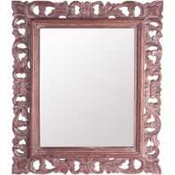 Roco Brown Mirror 50x60 cm Stylish Decor
