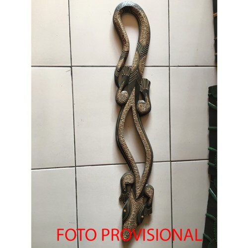 Lagarto de Madera Surtido 3,50cm - Perfecto para Decoración
