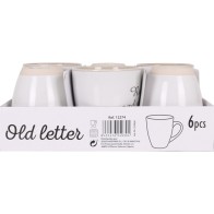 Jumbo Mug 450cc Old Letter - Stylish and Functional