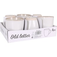 Jumbo Mug 450cc Old Letter - Stylish and Functional