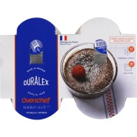 Set 4 Ramequin Transparente Ovenchef 13cl