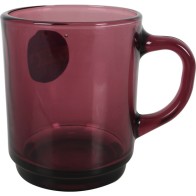 Stackable Mug 26cl Purple Versailles Design