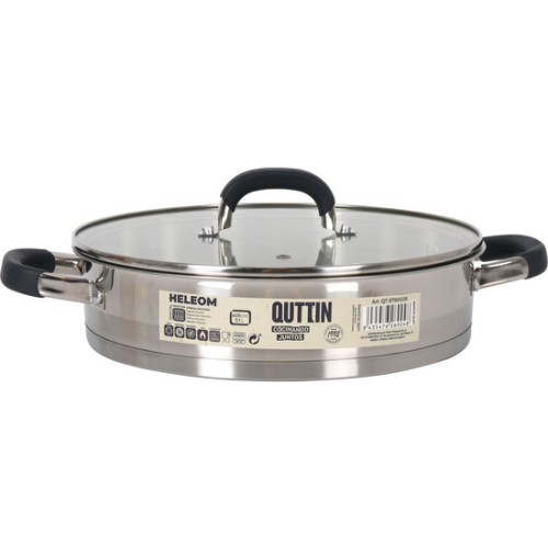 Cacerola Baja De Inducción 26cm Qt-heleom