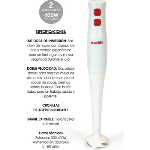 250W Hand Mixer Basic Home