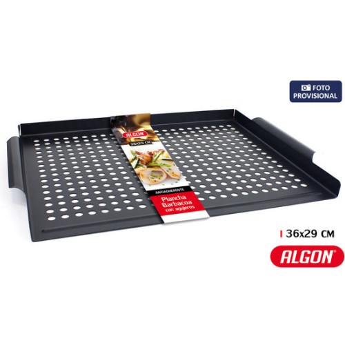 Grill Plate with Holes for Perfect Cooking