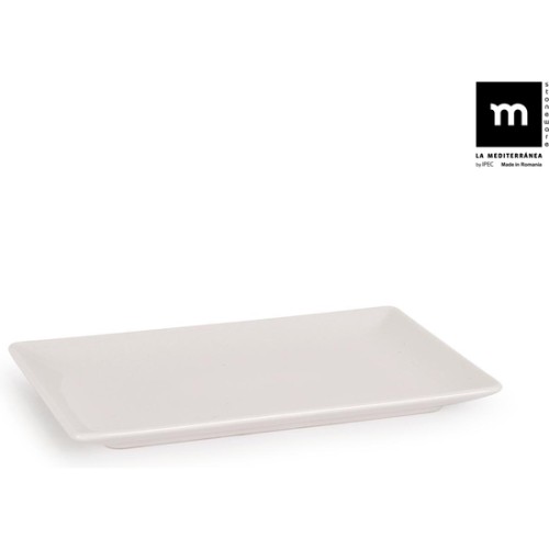Ivory Shine Rectangular Dish 13x20cm Elite