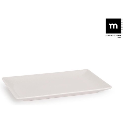 Ivory Shine Rectangular Dish 13x20cm Elite