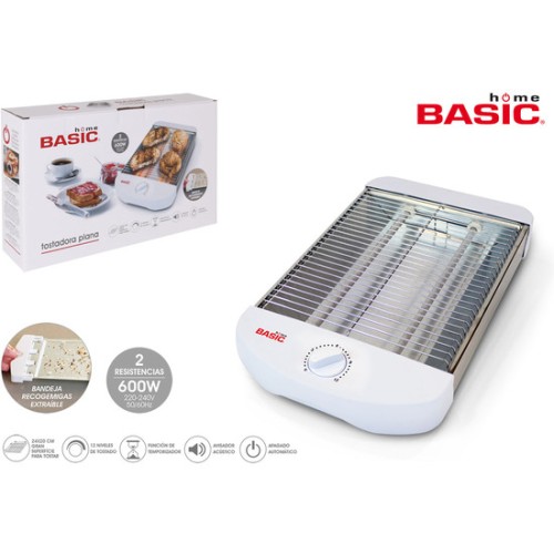 560W Flat Toaster for Perfect Toast