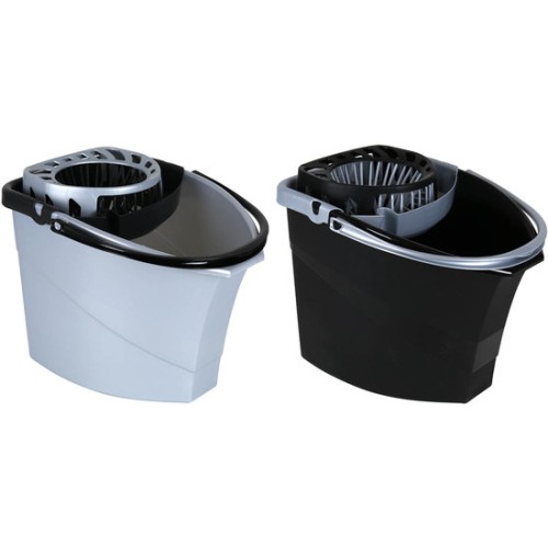 Cubo Oval 16L con Escurridor Nuit