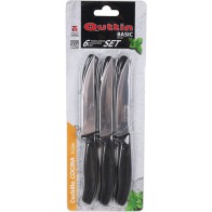 Set de 6 Piezas Cuchillos Bistec Filo 11cm Basic