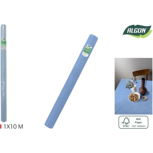 Blue Tablecloth Roll 1x10m Algon