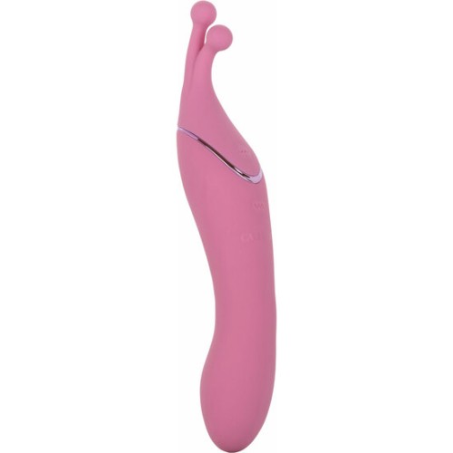 Tempt and Tease Kiss Rosa Masajeador Doble