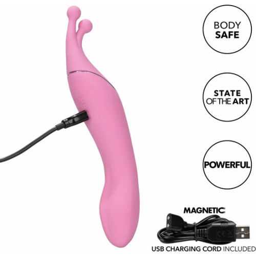 Tempt and Tease Kiss Pink Dual Massager