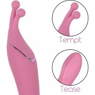 Tempt and Tease Kiss Pink Dual Massager