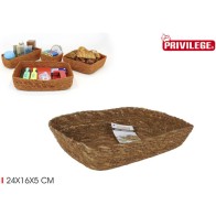 Seagrass Storage Basket 24x16x5cm Privilege