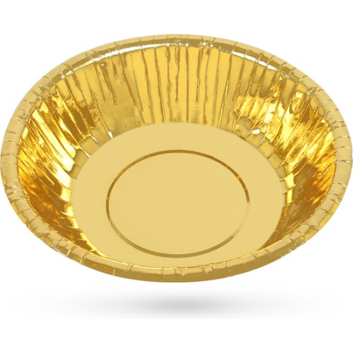 Set of 6 Gold Carton Bowls 450cc Algon