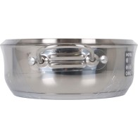 Cacerola + Tapa Acero Ind 22cm/0,8mm/3L Quttin Hotel