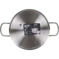 Cacerola + Tapa Acero Ind 22cm/0,8mm/3L Quttin Hotel