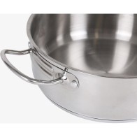 Cacerola + Tapa Acero Ind 22cm/0,8mm/3L Quttin Hotel