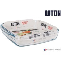 Square Glass Dish 25x22cm/1.6L for Baking and Serving