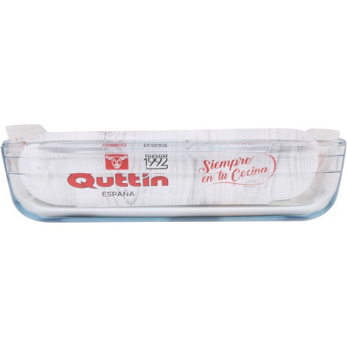 Square Glass Dish 25x22cm/1.6L for Baking and Serving