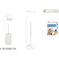 Portarrollos Wc Blanco 15x54cm