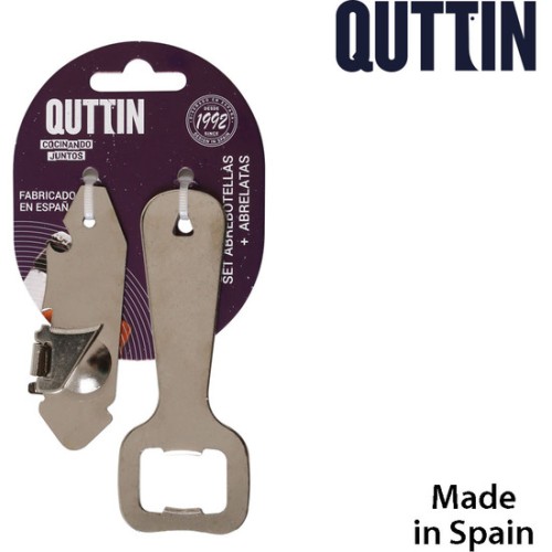 Set Abrelatas 8cm+abrebotel 10.5cm Qutt
