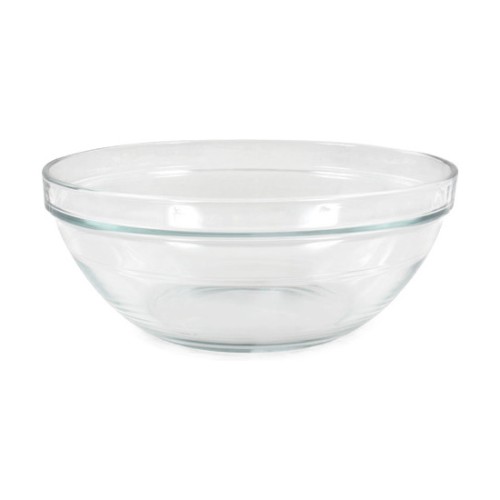 Stackable Clear Round Salad Bowl 3450cc Lys