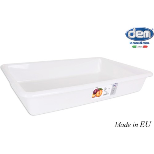 Large White Bucket 50x34x8cm/8.6L Bob