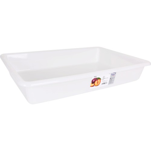 Large White Bucket 50x34x8cm/8.6L Bob