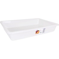 Large White Bucket 50x34x8cm/8.6L Bob