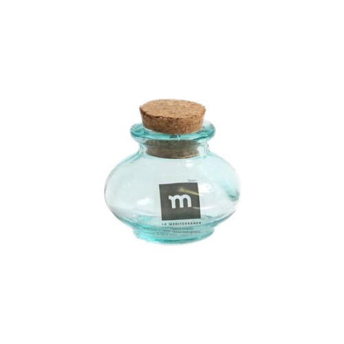 Miniature Glass Jar 6.5x6cm with Pumpkin Lid